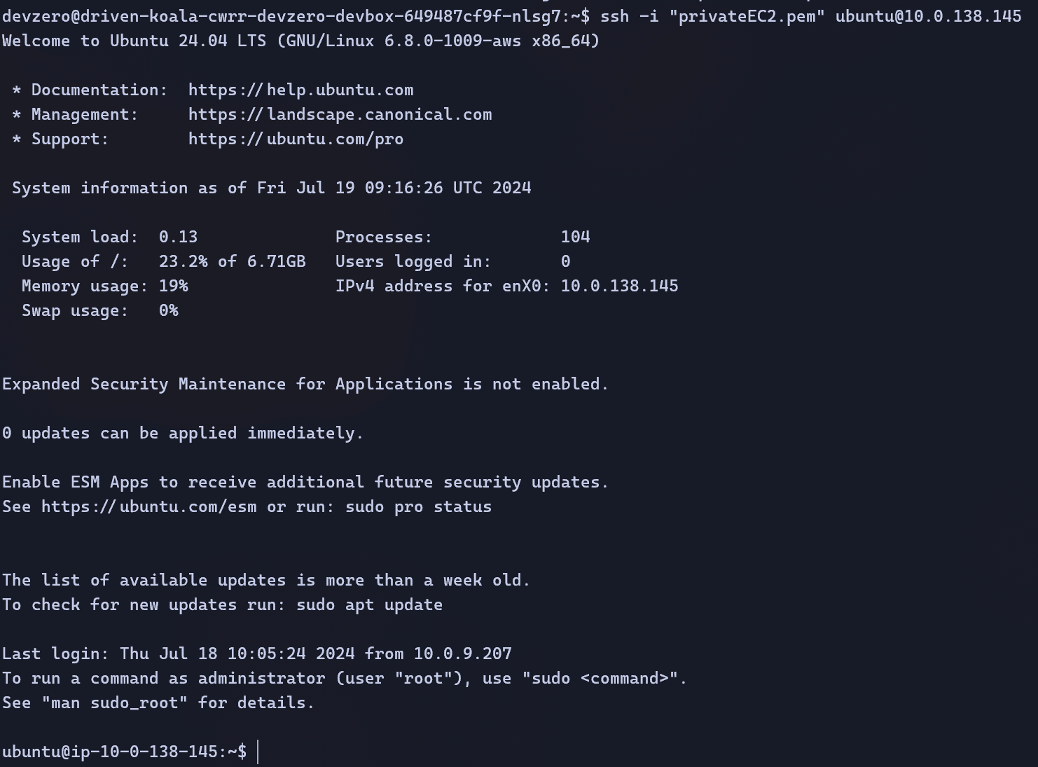 AWS EC2 Access