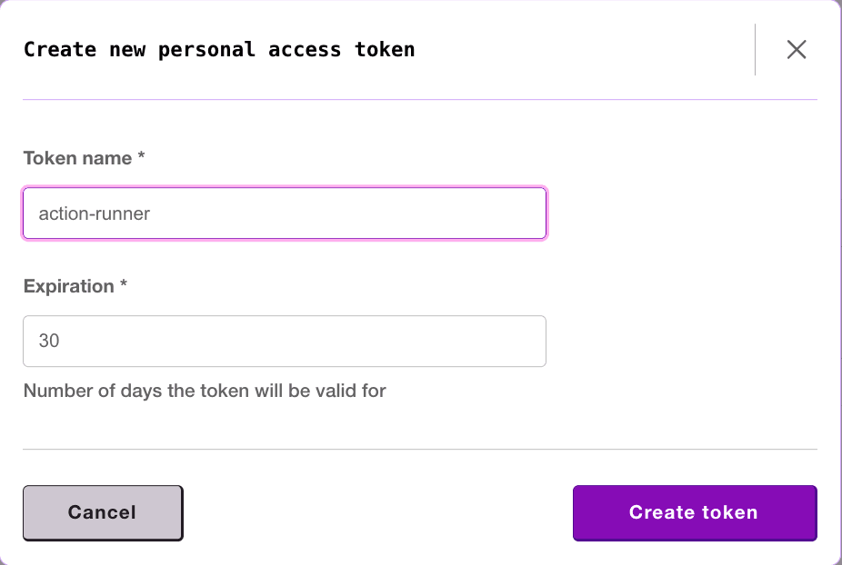 Creating a devzero personal access token