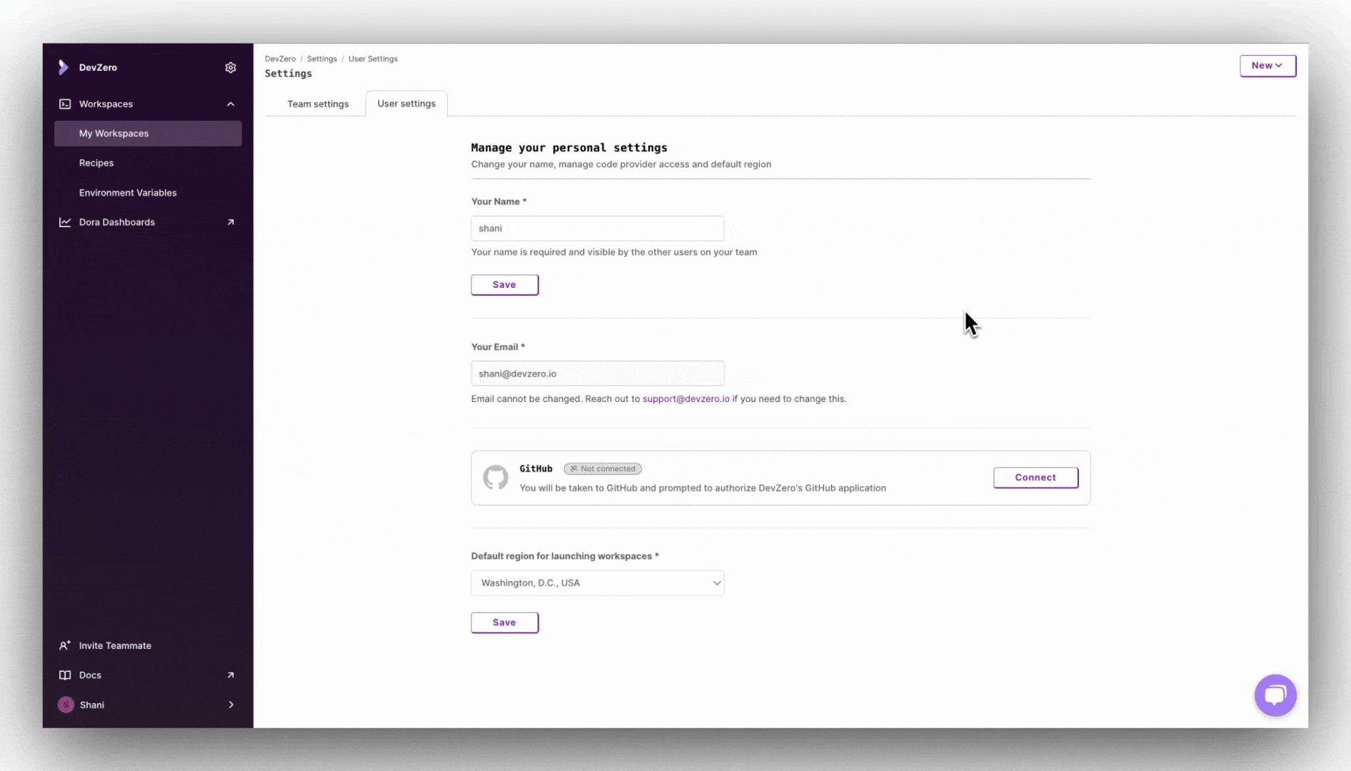 Connecting your source control provider